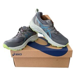 ASICS Gel Venture 9 Metropolis Gris Blue Trail Running Shoes Women’s 5.5 NWT